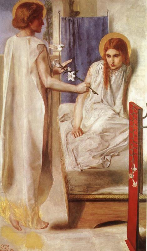 Ecce Ancilla Domini, Dante Gabriel Rossetti